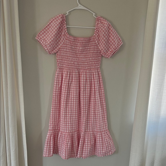 Place Pink and White Smocked Dress - Picture 3 of 5